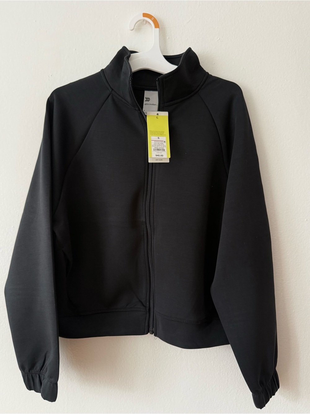 NWT Target Black Zip-Up Puffer Jacket